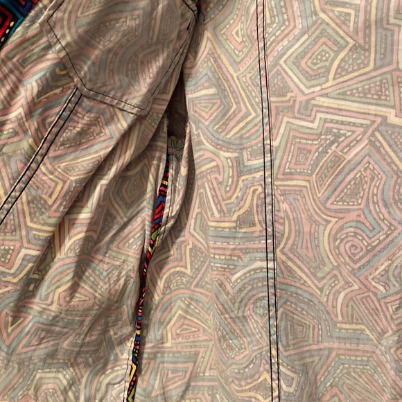 Chico’s Multicolored Utility Jacket - Size 3 - Picture 8 of 9